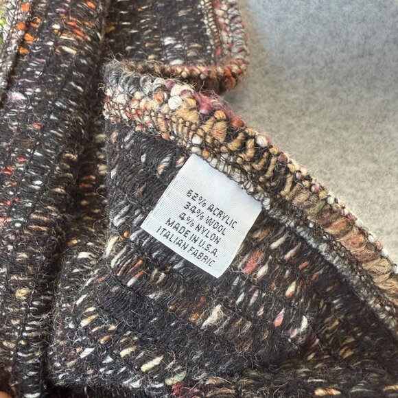 Bryn Walker Womens Chunky‎ Knit Open Front Sweater Drape Wrap Wool Blend Large - Picture 14 of 16